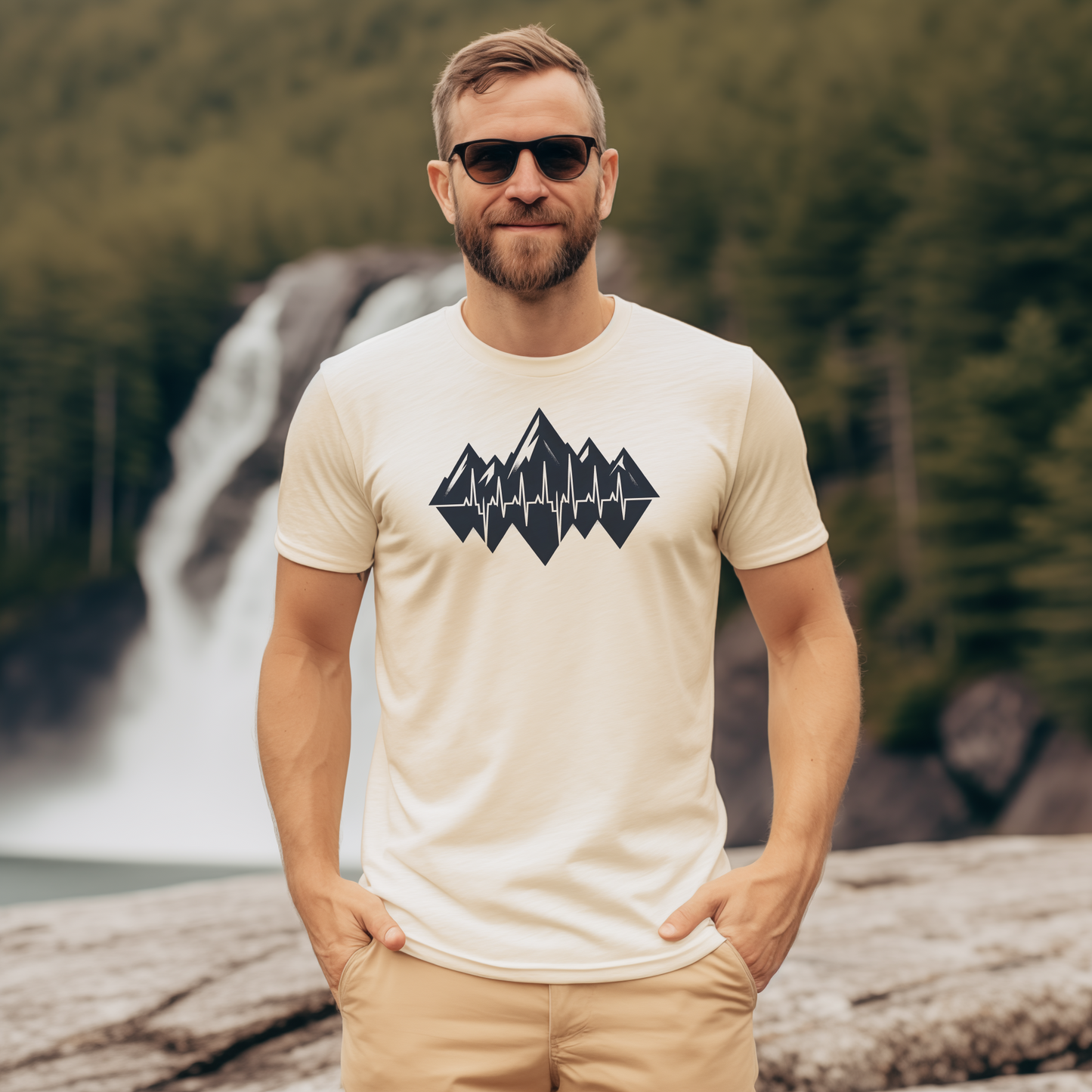 Heart Beats for the Mountains Tee